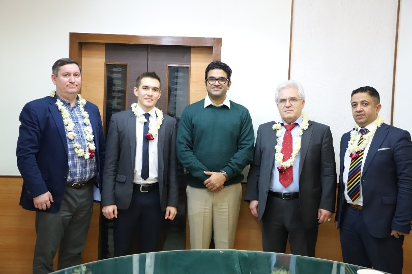 Visit of Russian Professors at Parul University