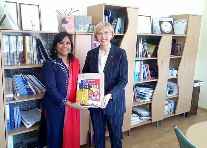Dr Preeti Nair visited Vilnius University of Applied Sciences, Lithuania, Europe