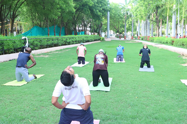 A Refreshing Yoga Morning From Your Home As PU Organises Virtual Yoga Session