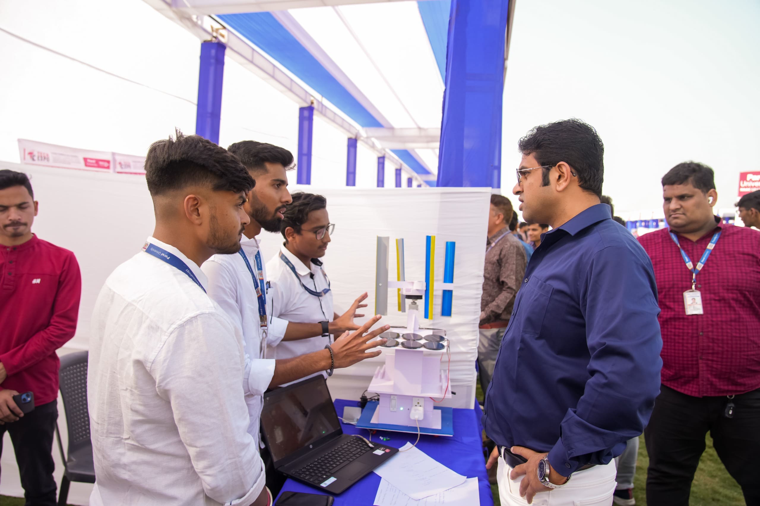 The Most Awaited Grand Technology Exhibition of Gujarat, TechExpo 2024 Kicks off at PU Hosting featuring unique projects on a grand Celebration of Innovation and Technology