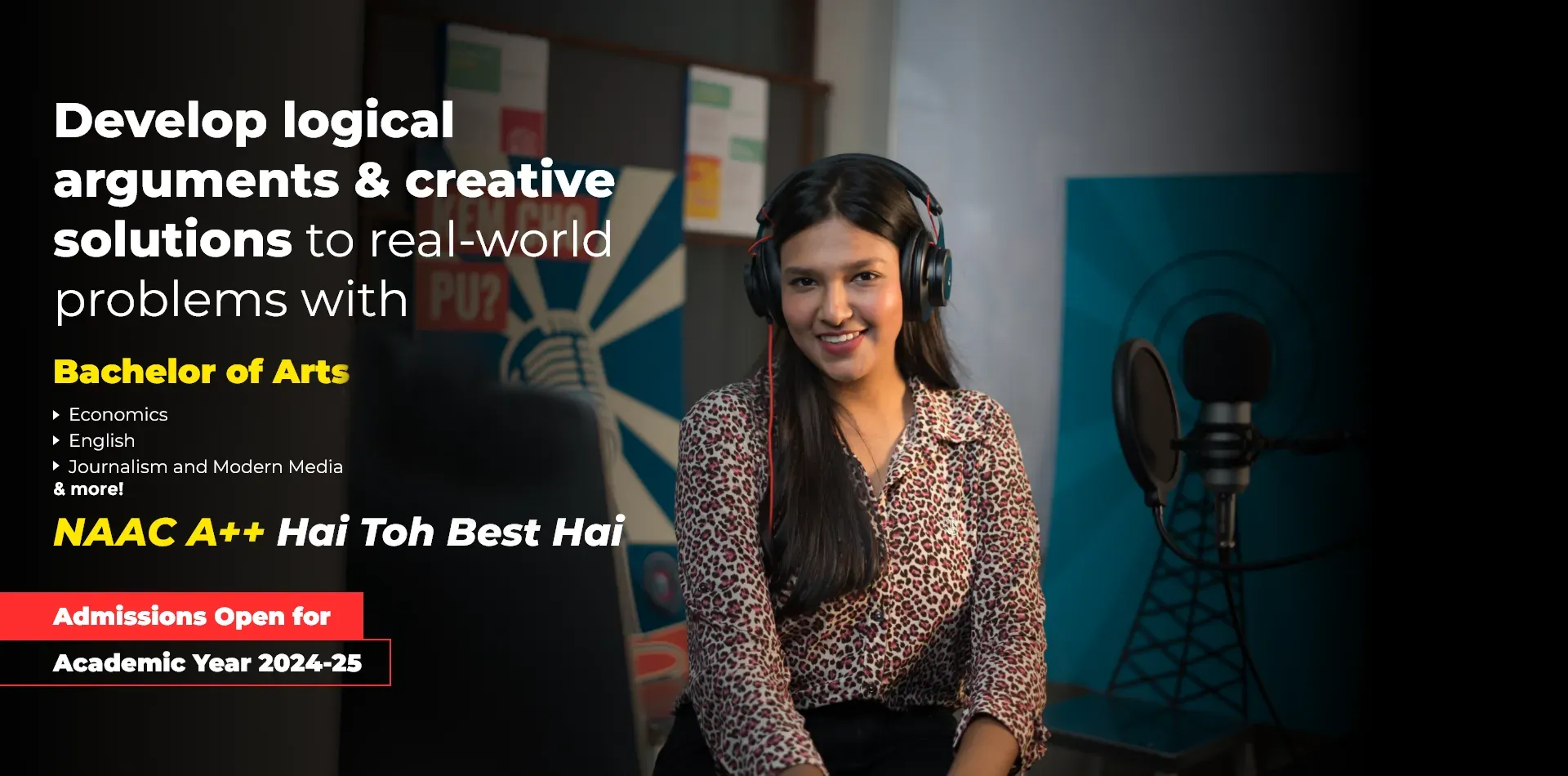 Parul University - banner