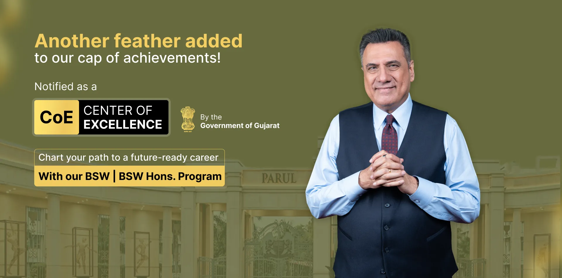 Parul University - banner