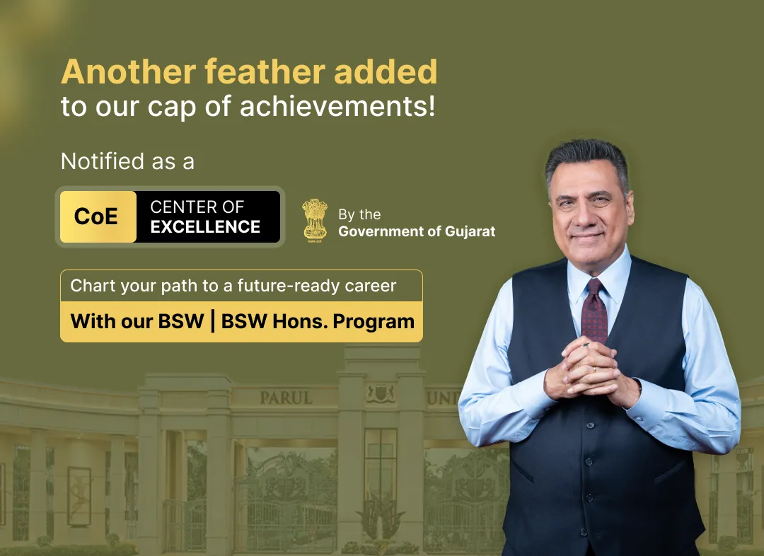 Parul University - banner