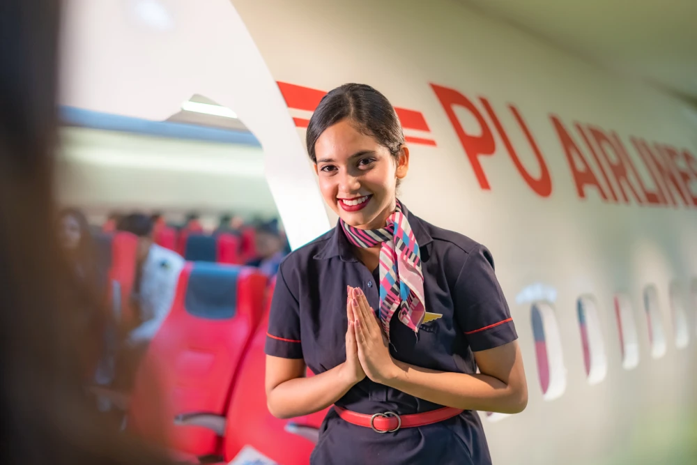 Mock Front Desk/Ticketing Lounge