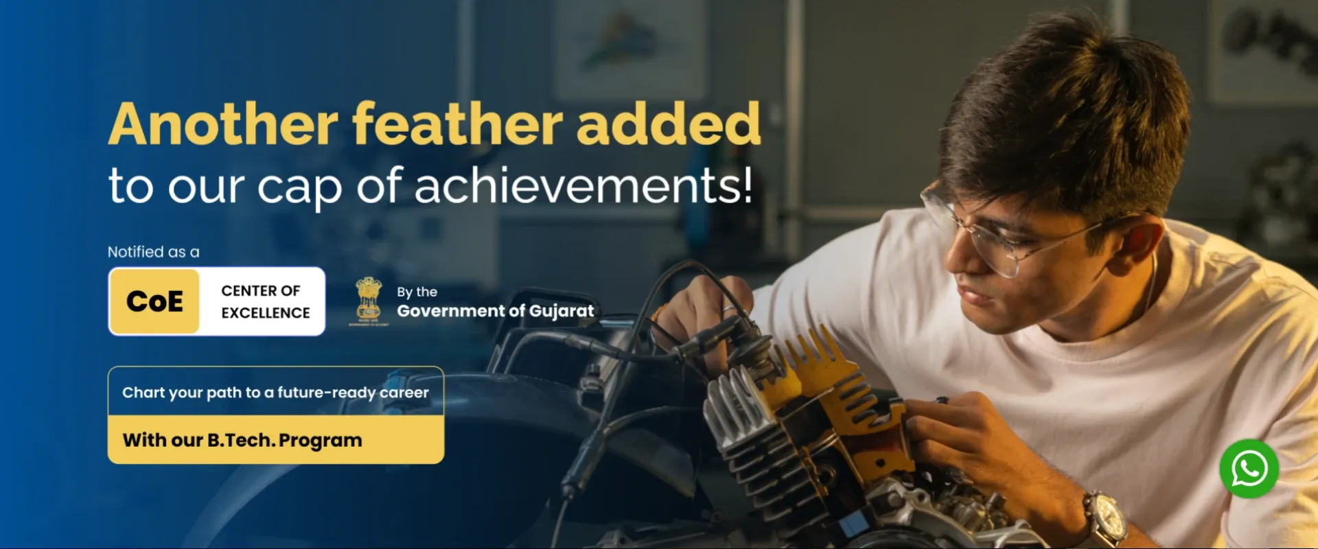 Chase Your Dreams, Finish like a Champion - Parul University