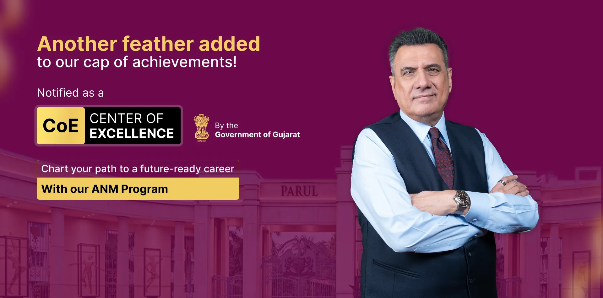 Parul University - banner