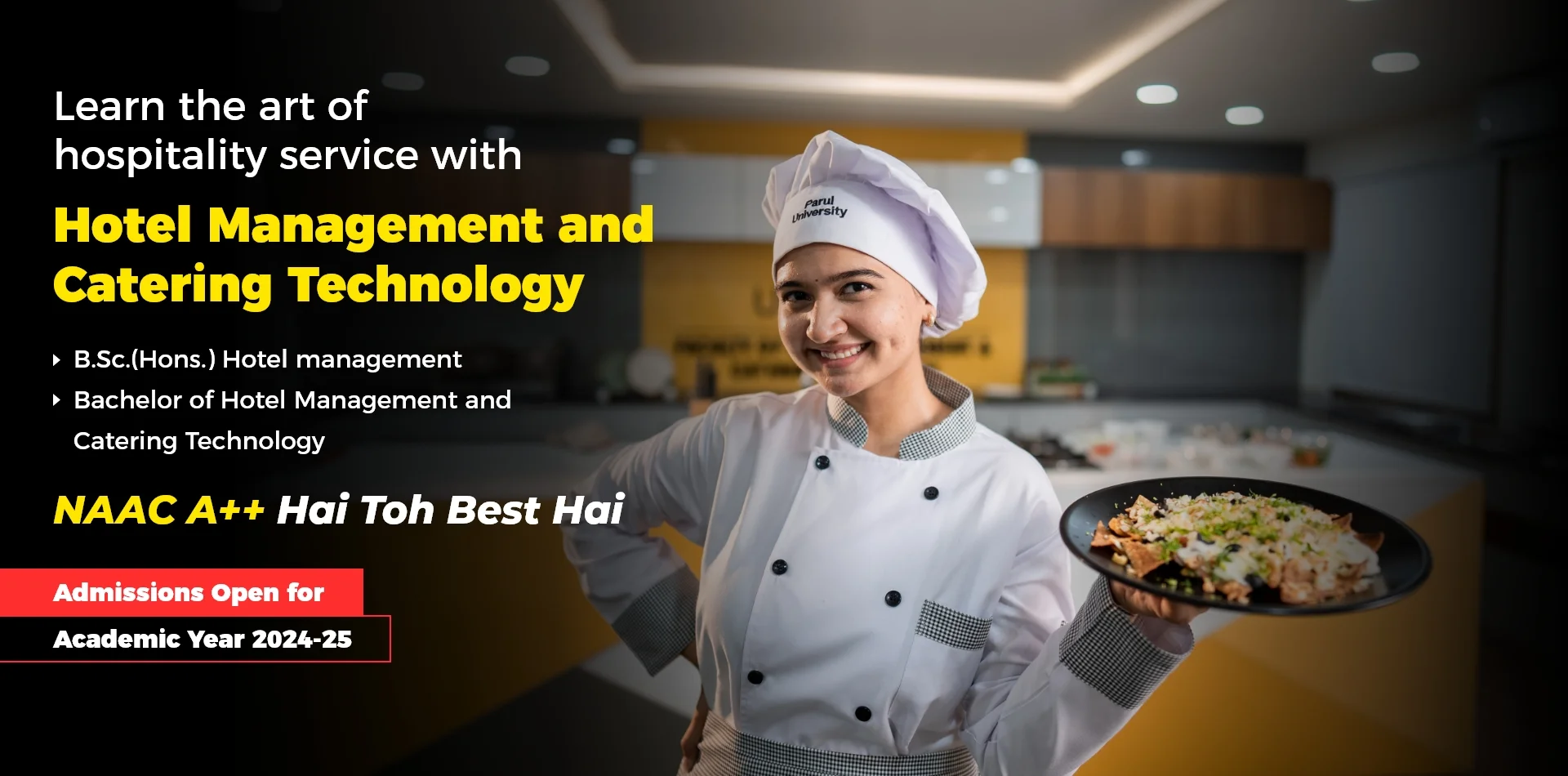 Parul University - banner