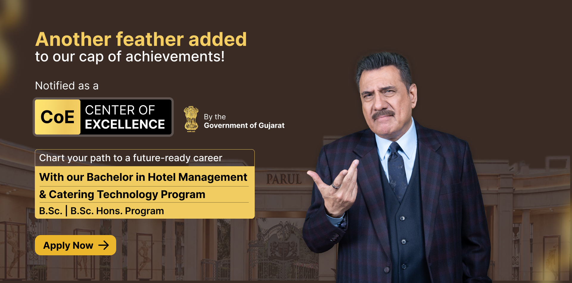 Parul University - banner