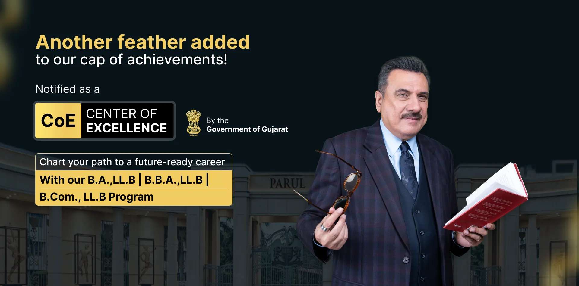 Parul University - banner