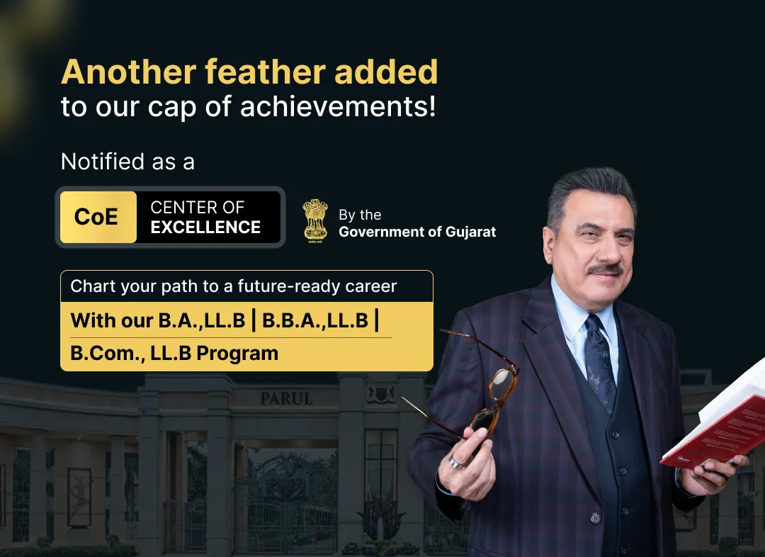 Parul University - banner