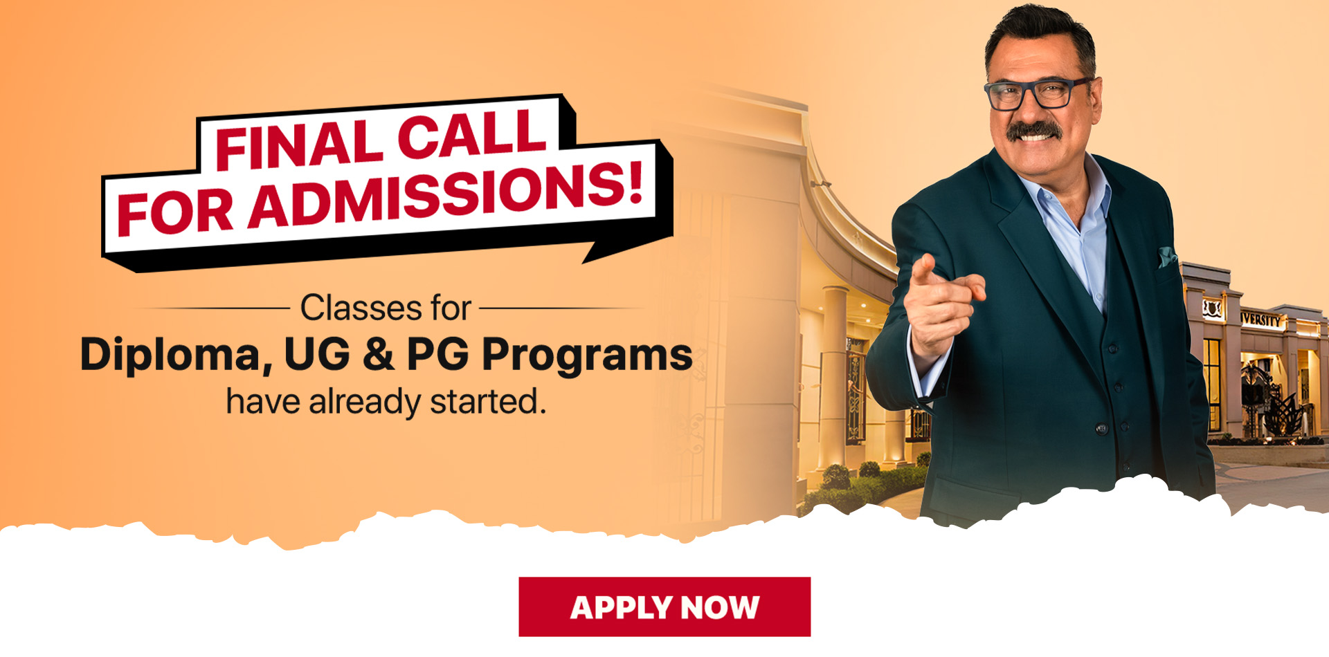 Parul University - banner