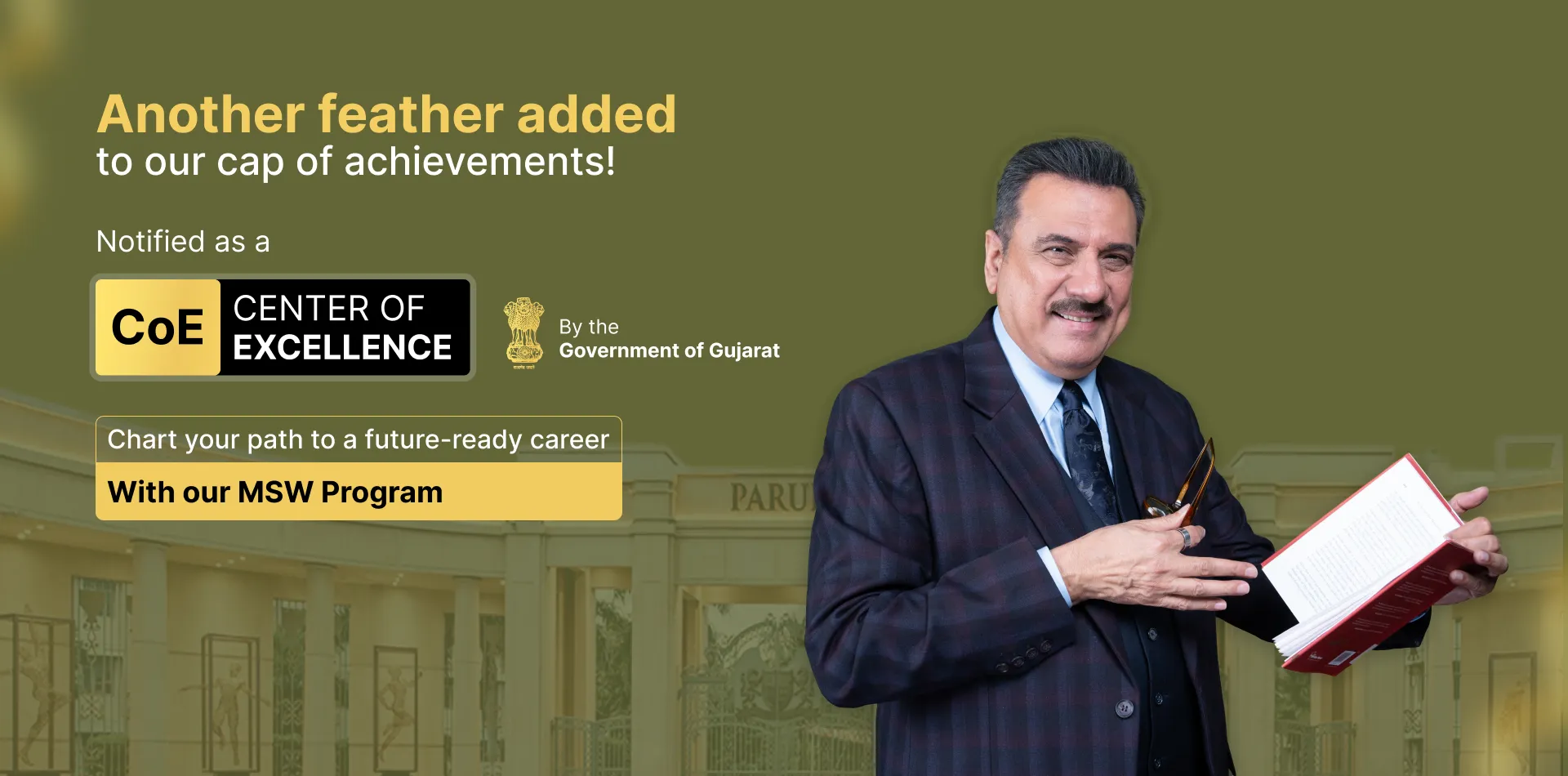 Parul University - banner