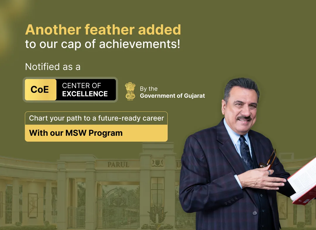 Parul University - banner