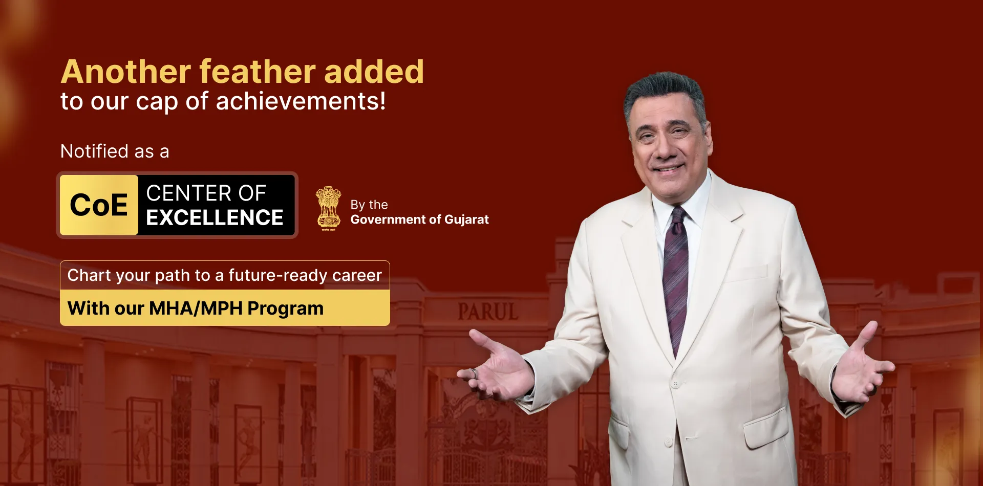 Parul University - banner