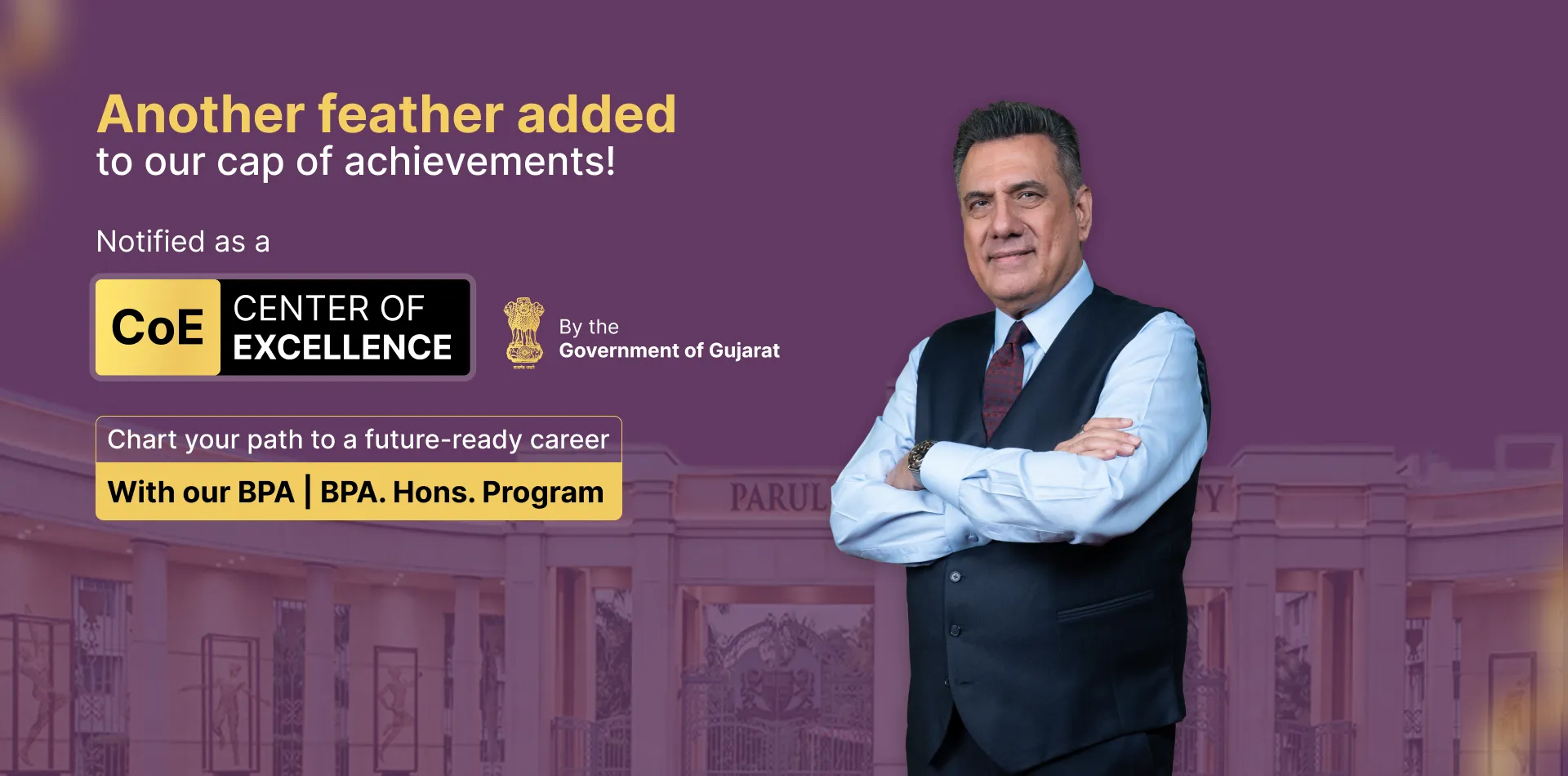 Parul University - banner