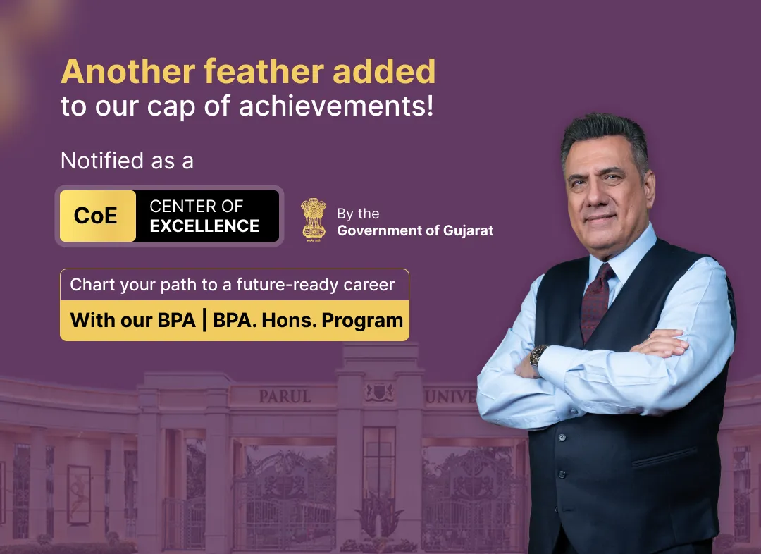 Parul University - banner