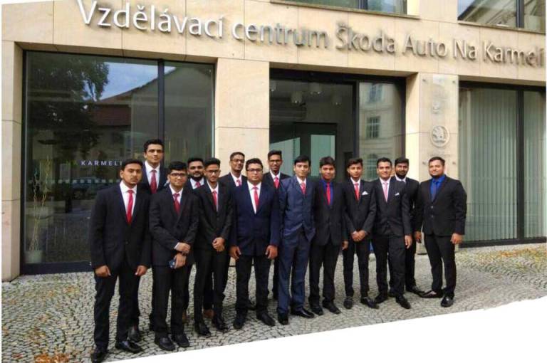 Exchange Program on Global Management in Automotive Industry
