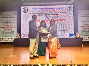 Receiving the MBSI Women Scientist Award (2024–2025): A Journey of Research, Responsibility, and Recognition