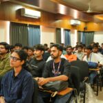 Students attending startup innovation session at Parul University
