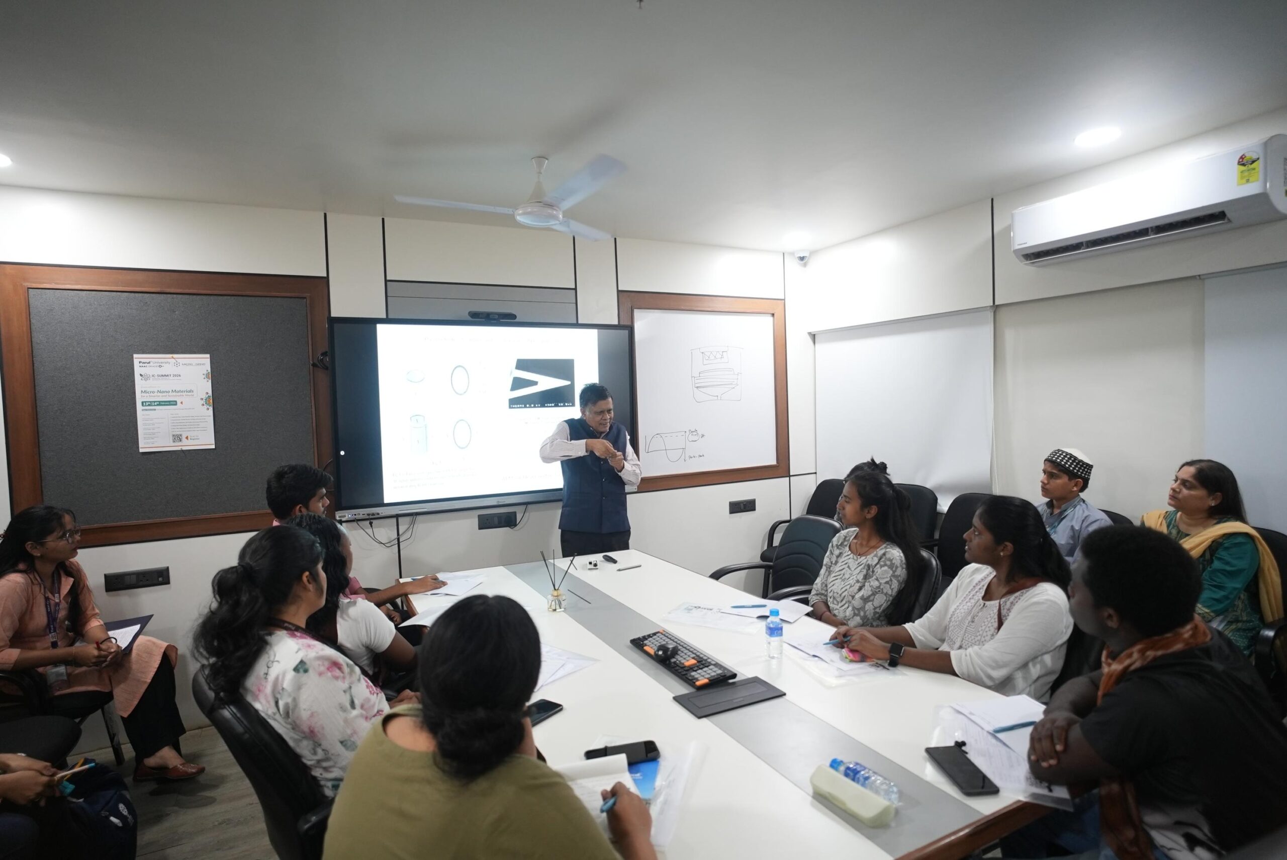 MNRDC expansion Smart Materials Lab Biotechnology Lab RF Anechoic Chamber Parul University roadmap