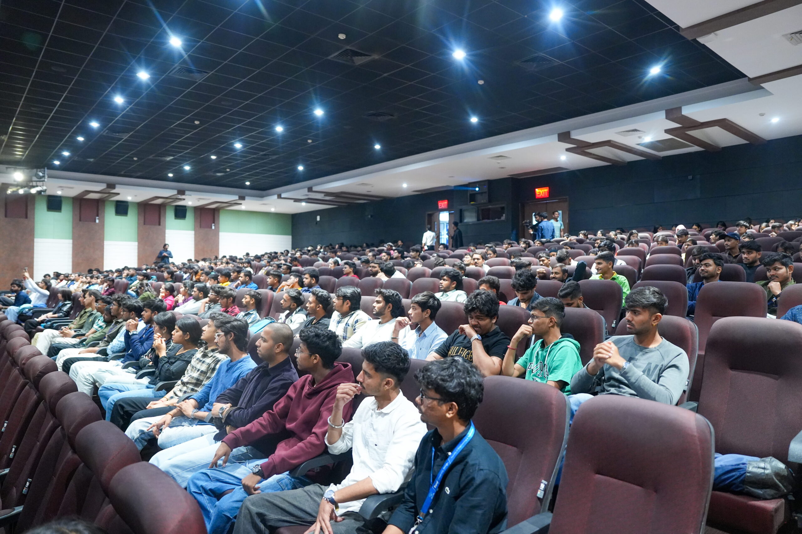 Students attending startup learning session at VSF - Vadodara Start-up Festival Parul University