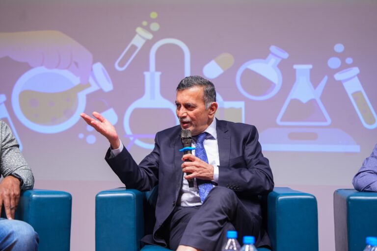 Former Indian Oil Corporation Chairman Shrikant Madhav Vaidya at Parul University’s Exergia 2.0