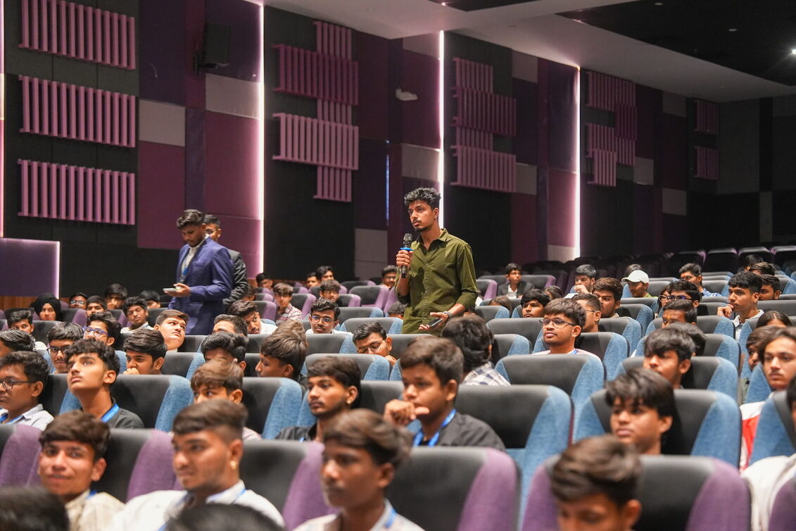 Former Indian Oil Corporation Chairman Shrikant Madhav Vaidya at Parul University’s Exergia 2.0