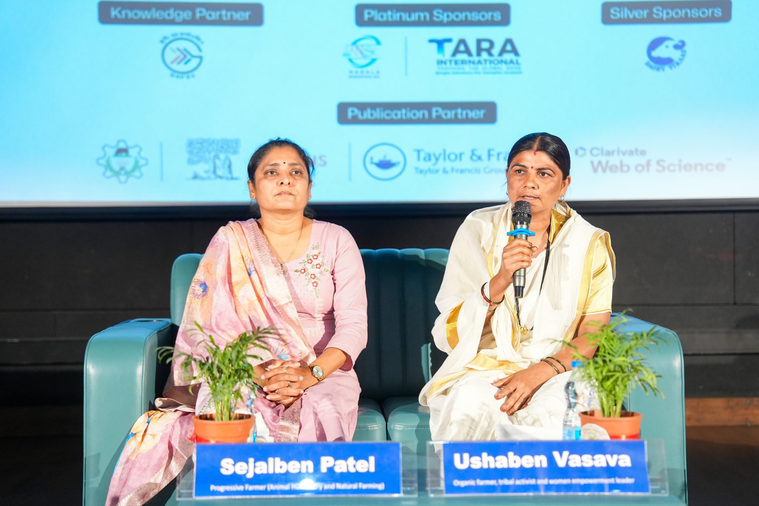 Smt Usha Ben Vasava Nari Shakti natural farming women Gujarat panel