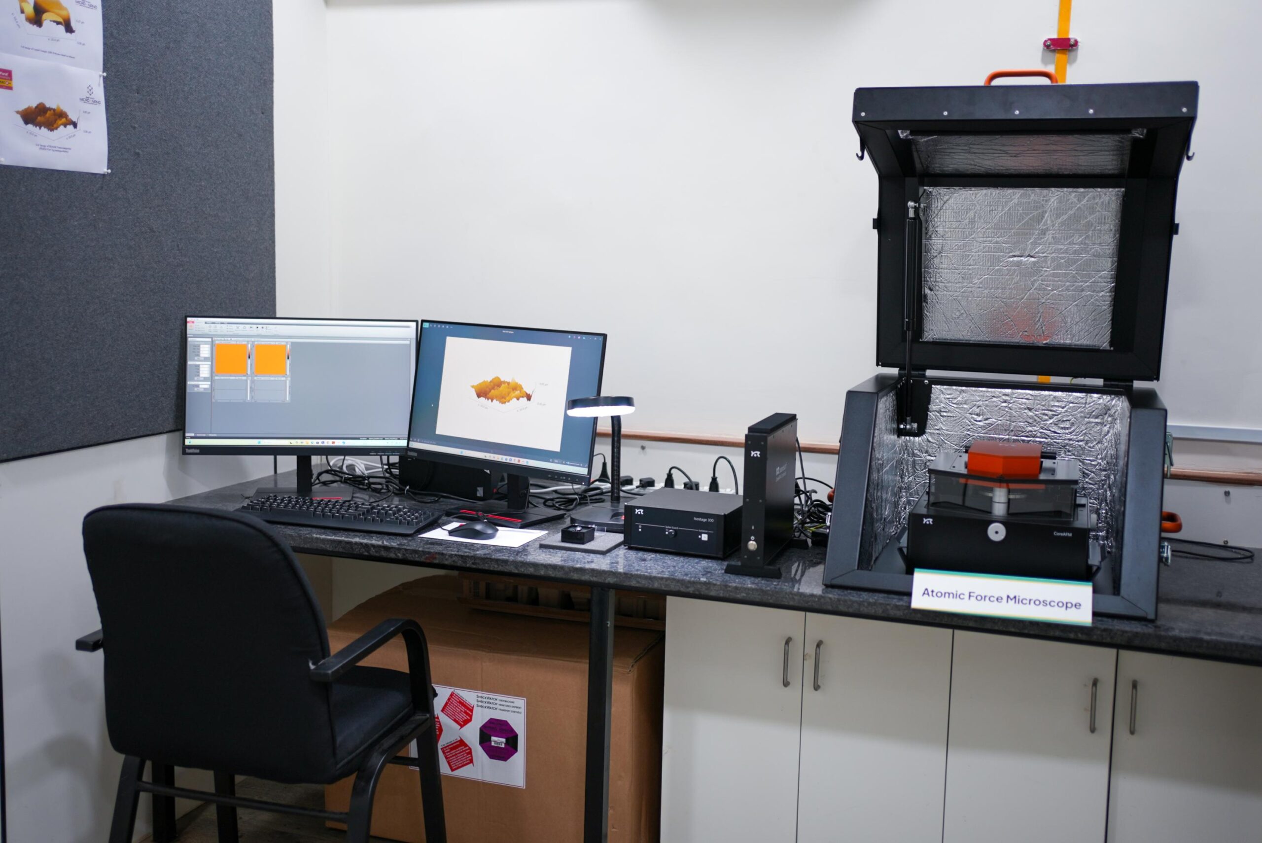 MNRDC Parul University industry material testing lab Gujarat SEM XRD AFM services pharma