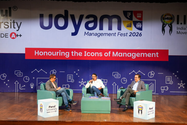 7 Leadership Lessons from Udyam Fest 2026 at Parul University – Straight from Industry Leaders