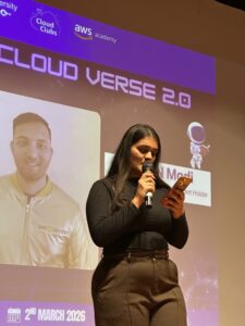 CloudVerse 2.0 at Parul University: AWS Global Lead Flew From Spain, a Golden Jacket Architect Broke Down Docker on AWS, and an AI Expert Showed the Future of Coding!