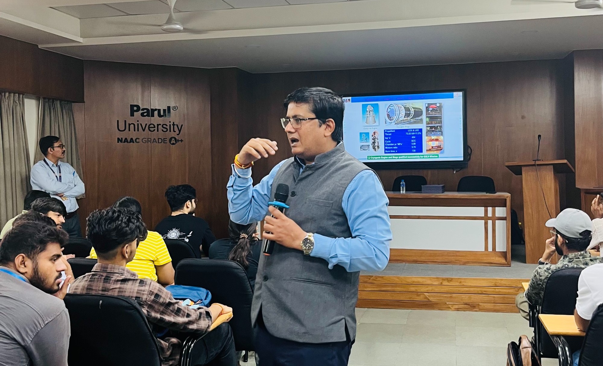 Career space science ISRO aerospace engineering Parul University MNRDC