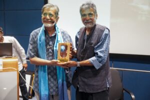 Indrapramit Roy at Parul University: The Artist Who Paints at 3 AM, Built a 12×26 Feet Mural for Mumbai Airport, and Explained Why Painting Does Not Start With Ideas