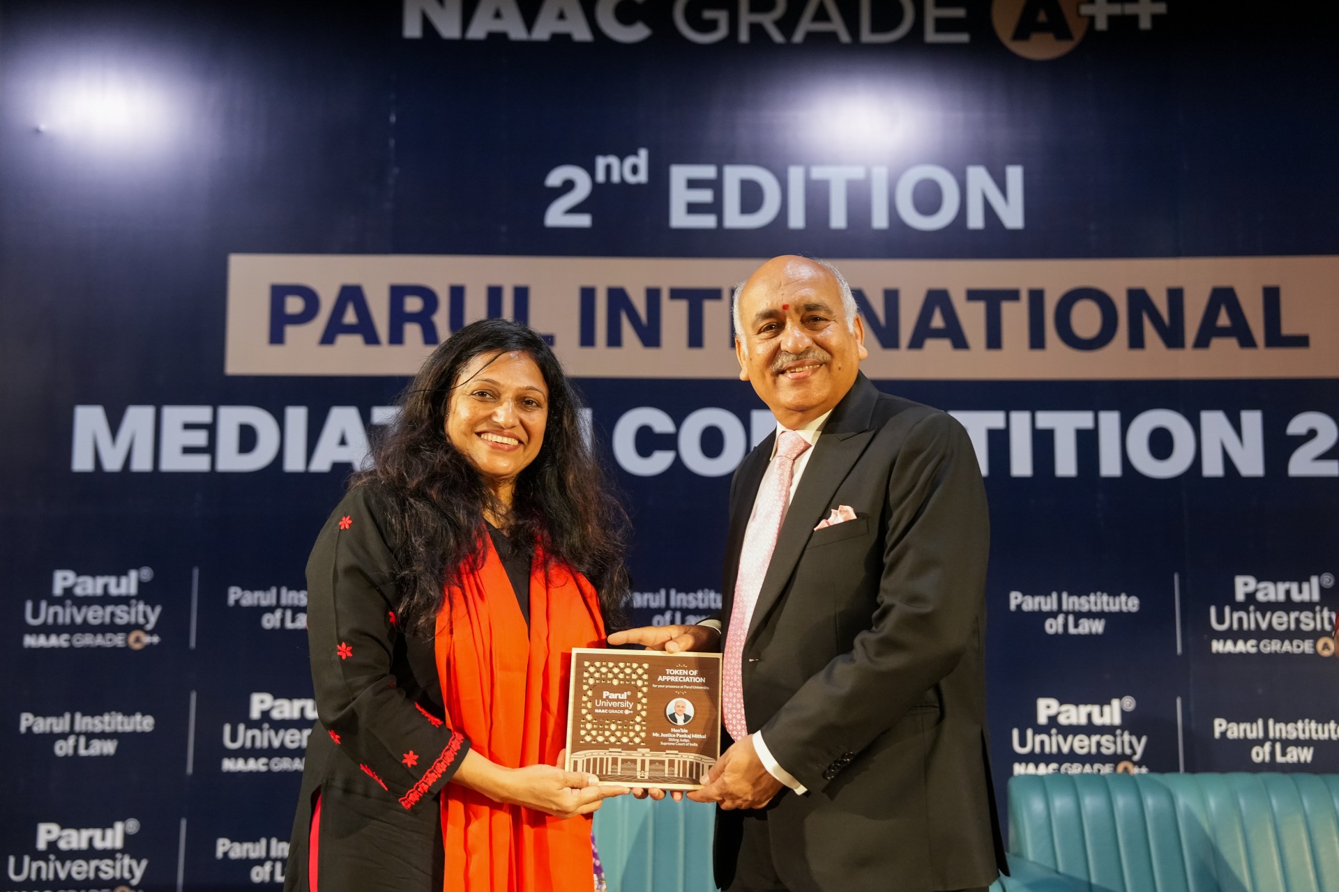 Parul International Mediation Competition (PIMC): Supreme Court and High Court Judges, Real-World Case Learnings.