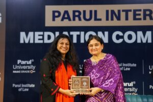 Justice M.K. Thakker at Parul University: The Gujarat High Court Judge, Importance of Mediation and Qualities of aGreat Mediator