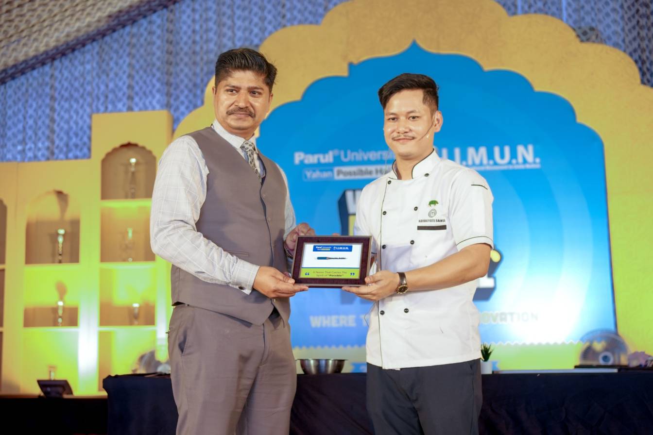 Parul University organised, Vadodara Food Festival. 5 celebrity chefs, a MasterChef winner live class, 40 Student- Run Restaurant Operations.