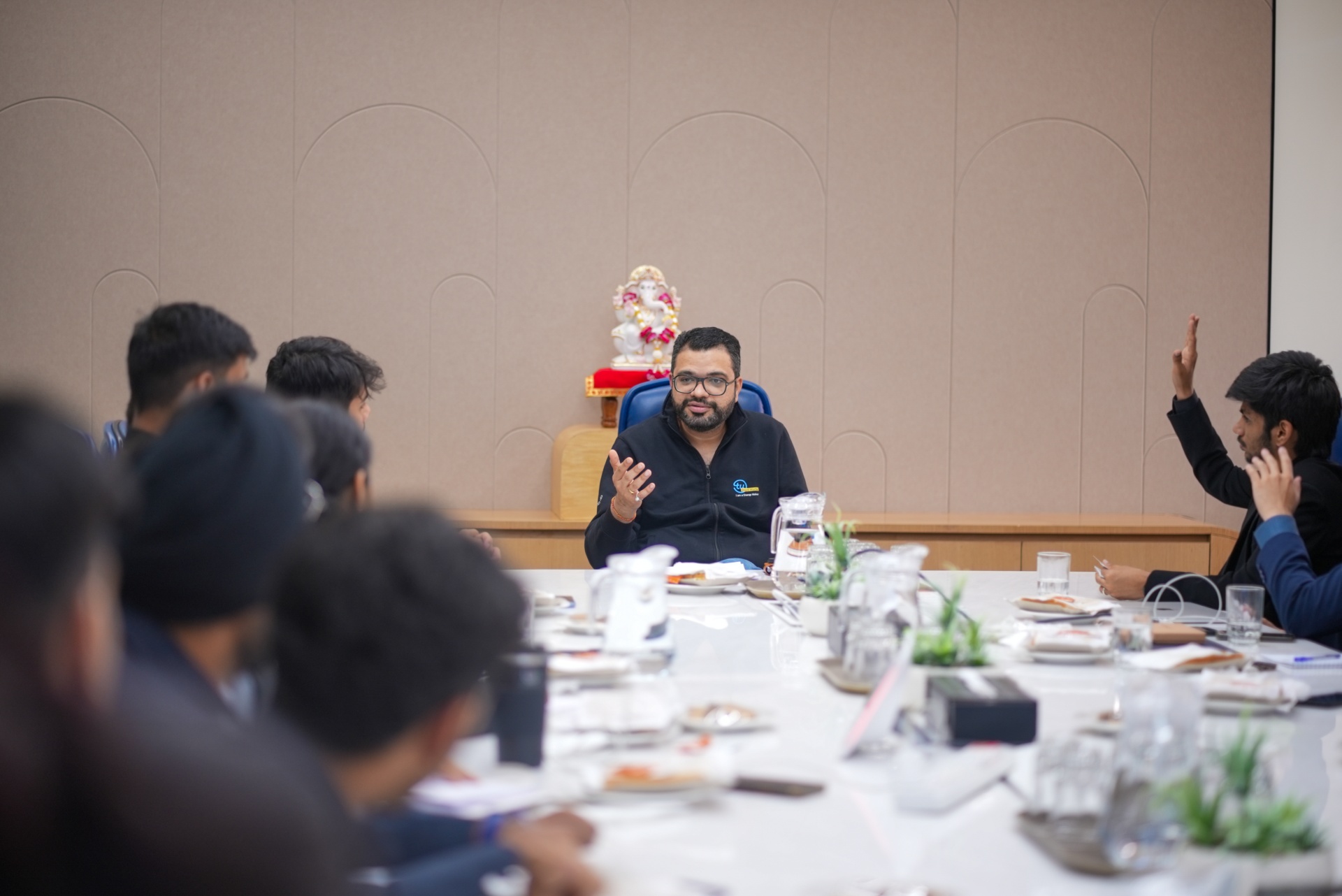 Parul University economics students RBI NSE NPCI CIBIL Morgan Stanley Mumbai finance tour reviews