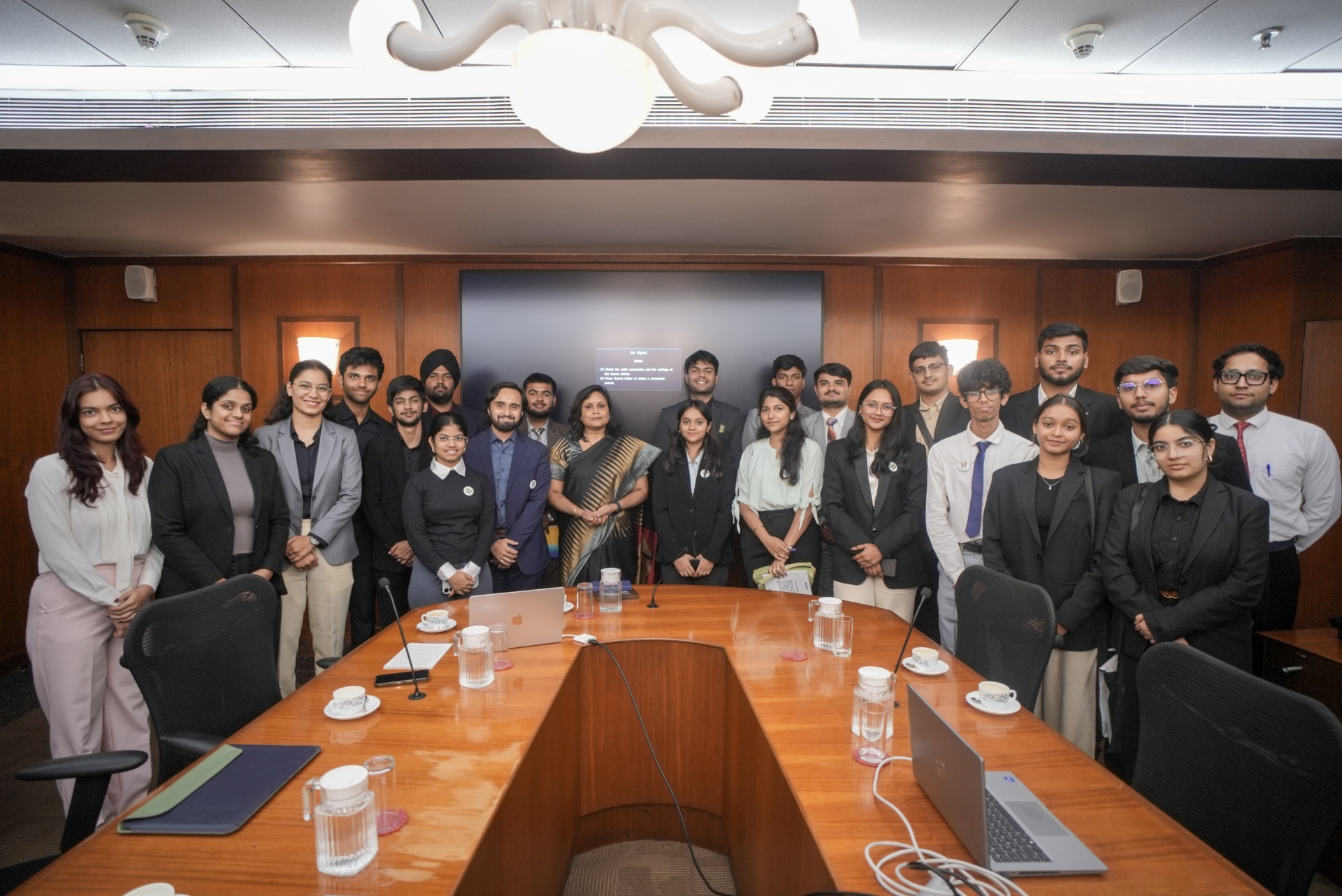 Parul University economics finance tour Mumbai RBI SEBI NSE Morgan Stanley NPCI