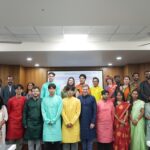 A global cohort of international students studying in India at Parul University