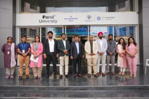 Tech Mahindra’s Cyber Security Center of Excellence Inauguration at Parul University.