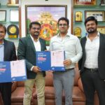 What IT companies look for in freshers, hiring advice from a Tech Mahindra team" | Session or interview visual; caption references fresher hiring in IT.