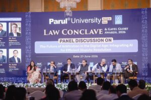 A panel discussion on India’s Constitutional Law and AI at PU Law Conclave 2026!