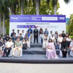 International students in an academic session at a summer school in India at Parul University