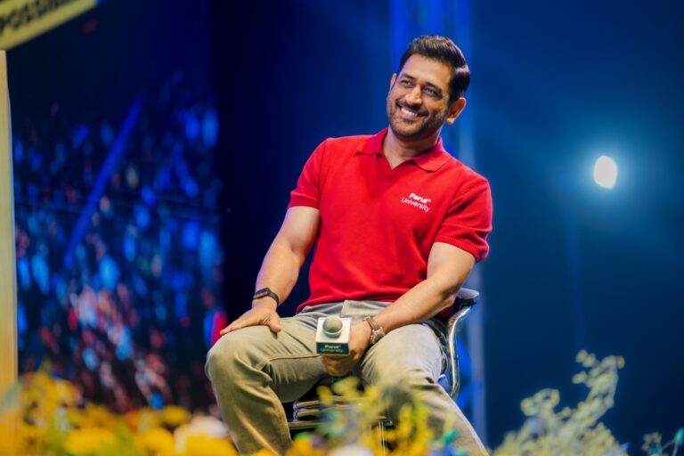 The “Yahan Possible Hai” Spirit – Mahendra Singh Dhoni’s Journey Inspires Every Champion at Parul University!