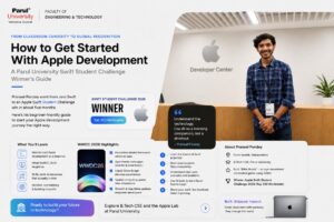 A Swift Student Challenge winner from Parul University on how to get started with Apple development