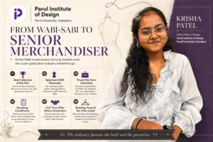 Krisha Patel - B.Des Fashion Design Student at Parul Institute of Design at Parul University!