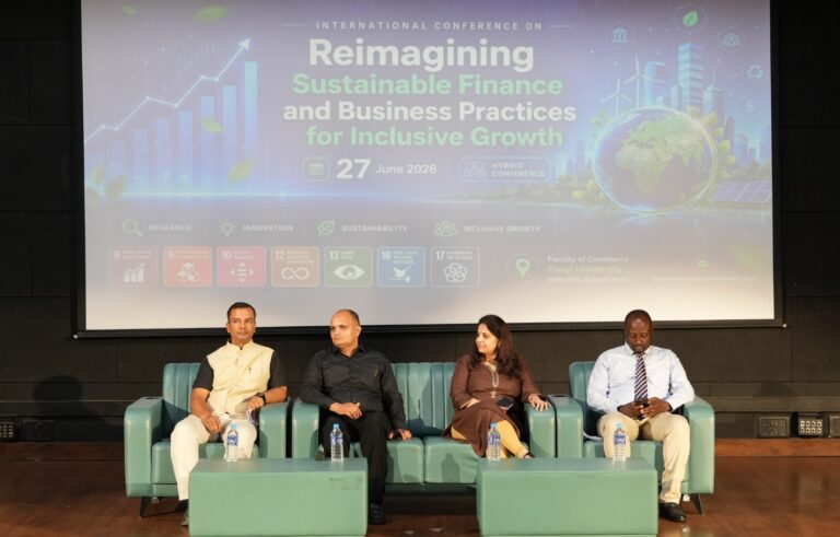 Inside Parul University’s International Conference on Sustainable Finance and Inclusive Growth