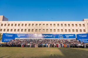 Named Graduate Outcomes From Parul University Across B.Tech CSE, MBA, Pharmacy, Polytechnic D2D Engineering, Allied Health, Design, and Law: Tanish Patel and Suraj Jagtap at Microsoft 60 LPA, Soumya Dhakad at 43 LPA, Varnita Agarwal at KPMG Big Four, Praneel Pandey in the Apple Swift Student Challenge Global Top 350, and the Broader Cohort