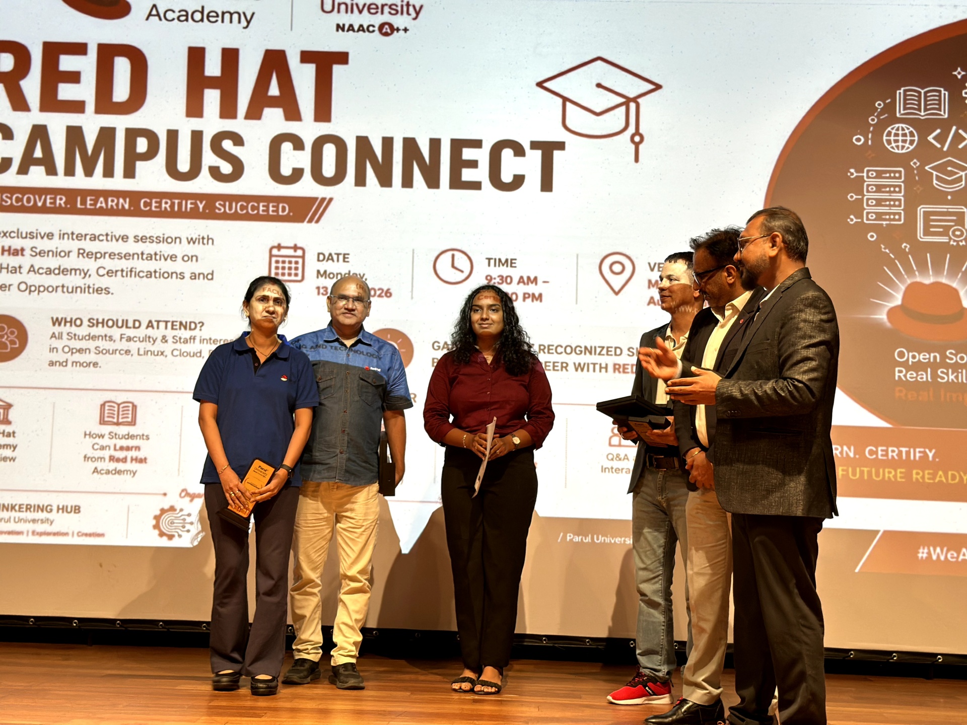 B.Tech cybersecurity student and Red Hat Academy Student Ambassador at Parul University