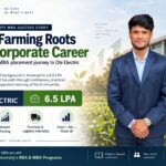Om Jaiswal, an MBA student at Parul Institute of Management and Research, placed at Ola Electric